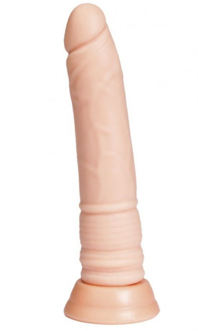 Телесный фаллоимитатор A-toys с присоской - 18см., A-toys