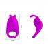 Лиловое эрекционное кольцо с вибрацией Rabbit Vibrator, Baile