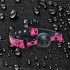 Розовый виниловый кляп SINFUL BALL GAG, NS Novelties