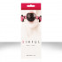 Розовый виниловый кляп SINFUL BALL GAG, NS Novelties