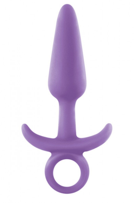 Фиолетовая анальная пробка Firefly Prince Medium - 12,7 см., NS Novelties