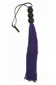 Фиолетовая мини-плетка S&M SMALL WHIP - 25 см., Sportsheets
