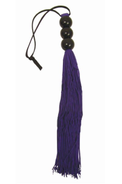Фиолетовая мини-плетка S&M SMALL WHIP - 25 см., Sportsheets