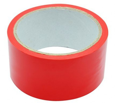 Красная липкая лента BONDAGE TAPE - 18 м., Dream Toys