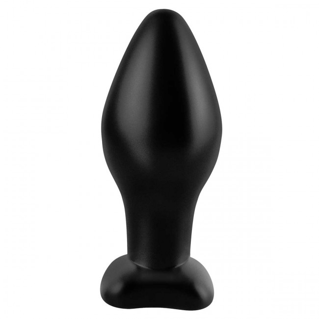 Черная анальная пробка среднего размера Large Silicone Plug - 13 см., Pipedream Черная анальная пробка среднего размера Large Silicone Plug - 13 см., Pipedream