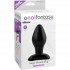 Черная анальная пробка среднего размера Large Silicone Plug - 13 см., Pipedream Черная анальная пробка среднего размера Large Silicone Plug - 13 см., Pipedream