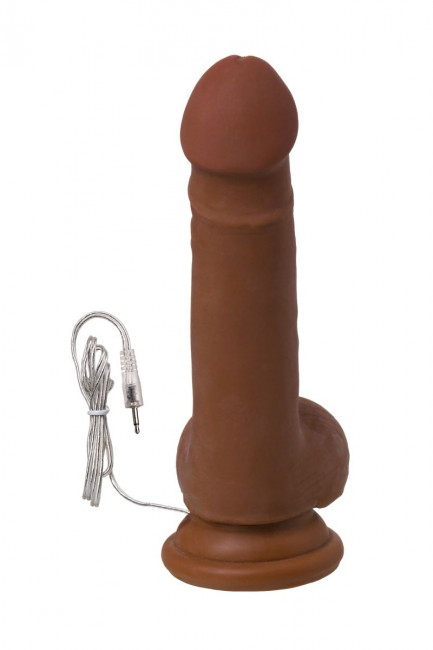 Вибратор-реалистик мулат TOYFA RealStick Elite Mulatto - 19 см., ToyFa Вибратор-реалистик мулат TOYFA RealStick Elite Mulatto - 19 см., ToyFa