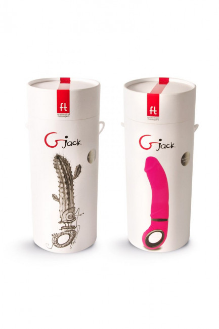 Реалистичный вибростимулятор для G-массажа Fun Toys G-jack - 22 см., Fun Toys