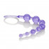 Фиолетовая анальная цепочка Shane's World Anal 101 Intro Beads - 21 см., California Exotic Novelties