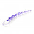 Фиолетовая анальная цепочка Shane's World Anal 101 Intro Beads - 21 см., California Exotic Novelties
