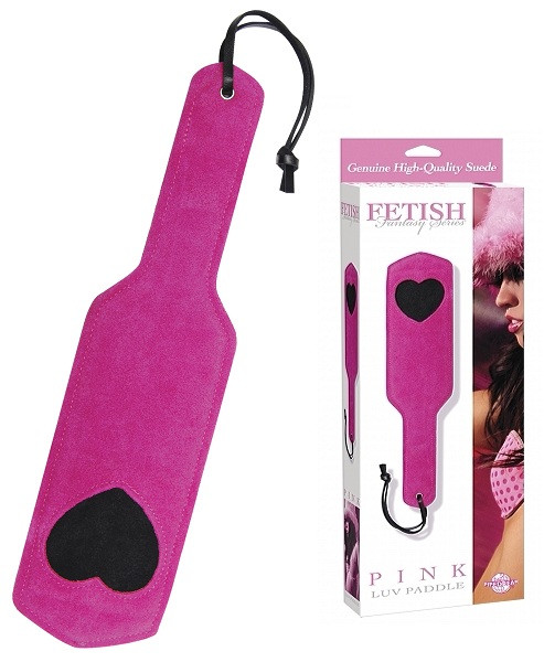 Стэк розовый с сердечком PINK LUV - 33 см., Pipedream