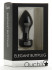 Чёрный анальный плаг Elegant Black - 8,3 см., Shots Media BV