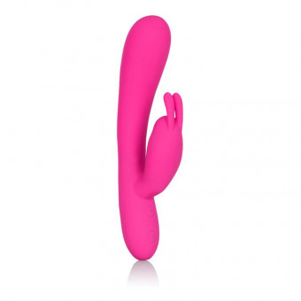 Розовый вибромассажер Embrace Massaging G-Rabbit, California Exotic Novelties