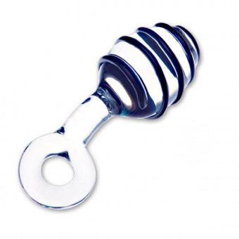 Большой стеклянный шар с рукоятью - 6,5 см., Glas