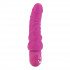 Розовый вибратор Power Stud Curvy Dongs - 17,3 см., California Exotic Novelties