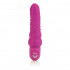 Розовый вибратор Power Stud Curvy Dongs - 17,3 см., California Exotic Novelties