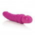 Розовый вибратор Power Stud Curvy Dongs - 17,3 см., California Exotic Novelties