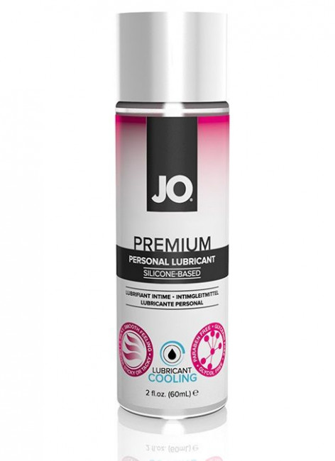 Женский охлаждающий силиконовый лубрикант JO FOR WOMEN PREMIUM COOLING - 60 мл., System JO