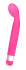 Розовый вибратор для массажа G-точки Rose Scarlet G - 17,8 см., Blush Novelties