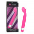 Розовый вибратор для массажа G-точки Rose Scarlet G - 17,8 см., Blush Novelties