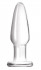 Стеклянная пробка Crystal Tapered Plug Small - 8,4 см. Стеклянная пробка Crystal Tapered Plug Small - 8,4 см.