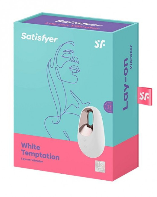 Белый вибромассажер Satisfyer Layons White Temptation, Satisfyer