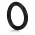 Чёрное эрекционное кольцо Black Rubber Ring, California Exotic Novelties