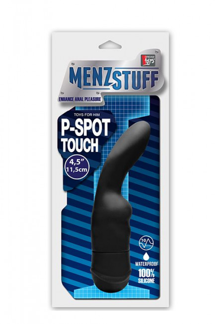 Вибромассажёр простаты MENZSTUFF P-SPOT TOUCH VIBE BLACK, Dream Toys Вибромассажёр простаты MENZSTUFF P-SPOT TOUCH VIBE BLACK, Dream Toys