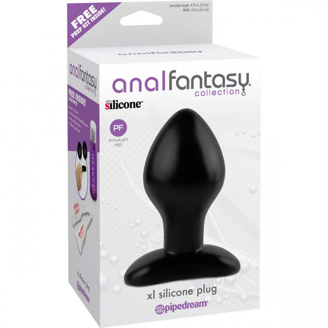 Анальная пробка XL Silicone Plug - 14 см., Pipedream