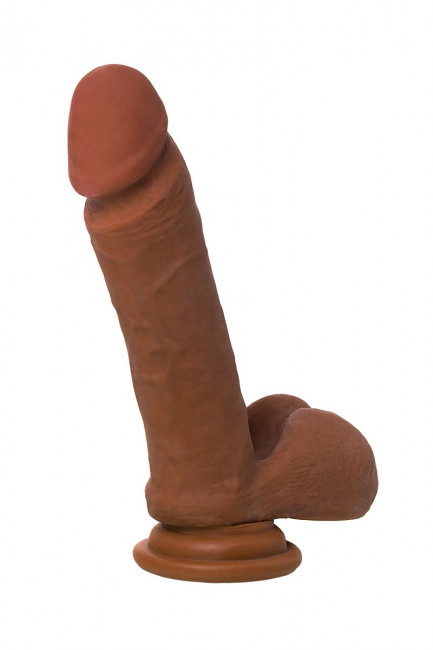 Фаллоимитатор-мулат TOYFA RealStick Elite Mulatto - 21 см., ToyFa Фаллоимитатор-мулат TOYFA RealStick Elite Mulatto - 21 см., ToyFa
