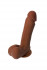 Фаллоимитатор-мулат TOYFA RealStick Elite Mulatto - 21 см., ToyFa Фаллоимитатор-мулат TOYFA RealStick Elite Mulatto - 21 см., ToyFa