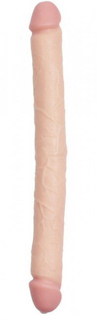 Двусторонний реалистичный фаллоимитатор FLESHXL DOUBLE DONG - 48 см., Dream Toys