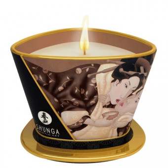 Массажная свеча Intoxicatin Chocolate с ароматом шоколада - 170 мл., Shunga