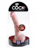 Загнутый фаллоимитатор с мошонкой Dual Density 9" Cock - 22,9 см., Pipedream Загнутый фаллоимитатор с мошонкой Dual Density 9" Cock - 22,9 см., Pipedream