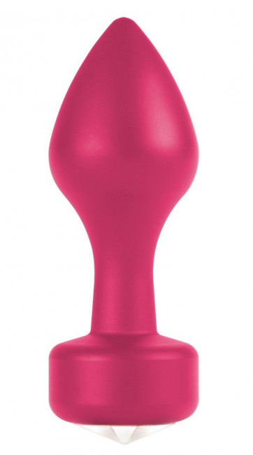Розовый анальный плаг Elegant Pink - 8,3 см., Shots Media BV