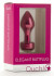 Розовый анальный плаг Elegant Pink - 8,3 см., Shots Media BV