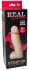 Реалистичная насадка с мошонкой REAL Standard - 15,5 см., LOVETOY (А-Полимер)