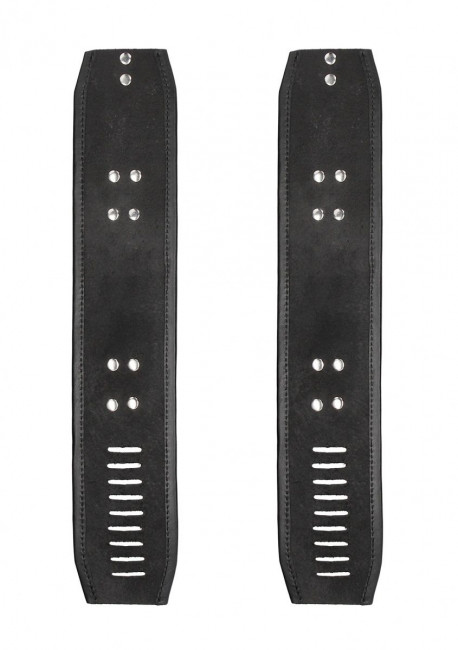 Черные поножи Restraint Ankle Cuff With Padlock Черные поножи Restraint Ankle Cuff With Padlock