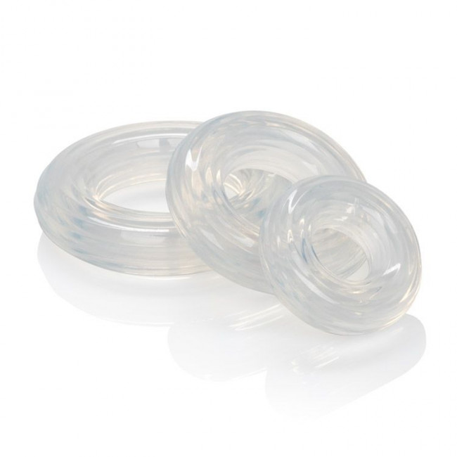 Набор из 3 колец на пенис Premium Silicone Ring Set, California Exotic Novelties