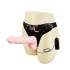 Реалистичный фаллоимитатор телесного цвета на трусиках Harness - 16,5 см., Bior toys