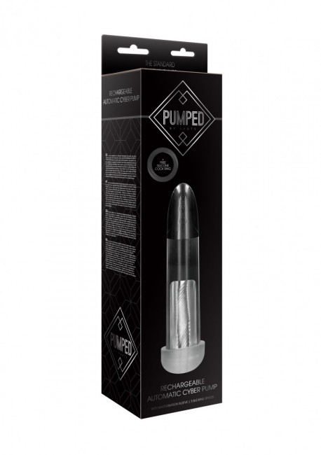 Автоматическая вакуумная помпа Rechargeable Automatic Cyber Pump with Sleeve Автоматическая вакуумная помпа Rechargeable Automatic Cyber Pump with Sleeve