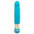 Голубой вибратор ECSTASY Deluxe Rowdy Dong - 21,5 см.