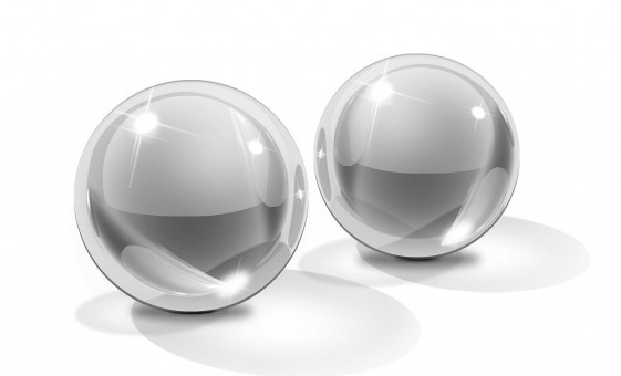 Стеклянные вагинальные шарики Glass Ben-Wa Balls, Pipedream