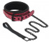 Розово-черный ошейник COLLAR & LEASH с поводком Розово-черный ошейник COLLAR & LEASH с поводком