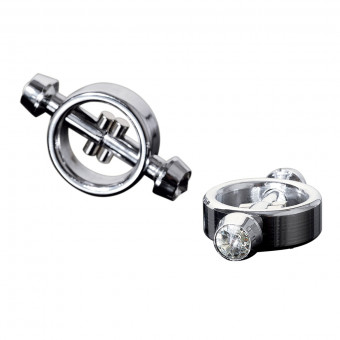 Зажимы на соски с магнитами Magnetic Nipple Clamps, Pipedream
