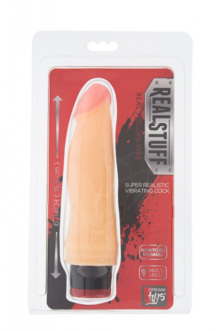 Вибратор-реалистик REALSTUFF MULTISPEED VIBRATOR 6INCH - 15,5 см., Dream Toys Вибратор-реалистик REALSTUFF MULTISPEED VIBRATOR 6INCH - 15,5 см., Dream Toys