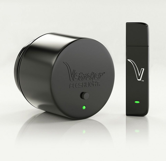 Устройство Vstroker для передачи информации на мастурбатор Fleshlight, Fleshlight