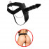Страпон с вибрацией Black Magic Vibrating Strap-On - 19 см., Pipedream