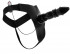 Страпон с вибрацией Black Magic Vibrating Strap-On - 19 см., Pipedream