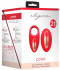Красное эрекционное виброкольцо Poise с пультом, Shots Media BV
